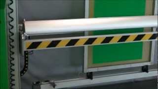 Screen Printing GRUNIG coating GCOAT 415 [upl. by Ellehcir]