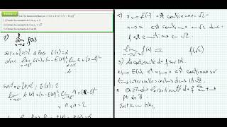 2 Bac SM  La Partie Entière  Exercice de continuité [upl. by Harvison]