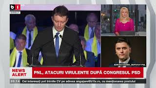 ADRIAN COZMA PNL DESPRE ACUZAȚIILE LANSATE DE PSD ASTĂZI Știri B1TV24 august 2024 [upl. by Homere663]