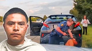 Dashcam State Trooper Shoots Drunk Guatemalan In The Head At Traffic Stop July 27 2024 [upl. by Norwood627]