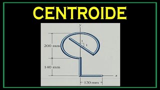 Centroide de un alambreProblema 544 Estática  Riley amp Sturges [upl. by Lemar758]