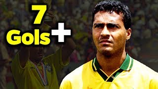 Os 7 GOLS mais BONITOS de ROMÁRIO [upl. by Wurst139]