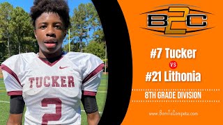 7 Tucker vs 21 Lithonia  8th Grade [upl. by Llessur]