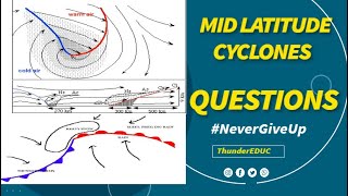 MID LATITUDE CYCLONES QUESTIONS  GEOGRAPHY 2023 THUNDEREDUC BY SGODFREY [upl. by Lyndsey]