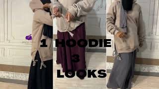 1 Hoodie 3 Modest Fall Looks LibasHaya Exclusives [upl. by Nilesoj]