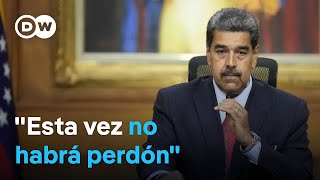 Maduro dice que han capturado ya a 2000 personas y que esta vez quotno habrá perdónquot [upl. by Aloisius]