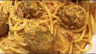 Instant Pot Best Spaghetti amp Meatballs [upl. by Aryek]