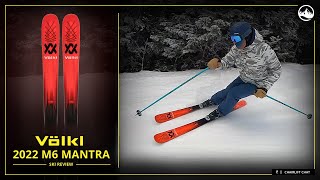 2022 Volkl M6 Mantra Ski Review with SkiEssentialscom [upl. by Mia]