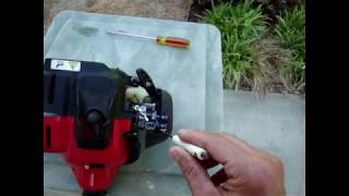 How To Install a Starter Rope on a Honda Recoil [upl. by Channa]