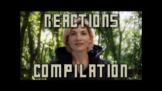 13th Doctor Reveal  Reactions Compilation [upl. by Lleznol]