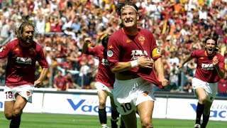 AS Roma 31 Parma  Campionato 200001 [upl. by Rahs873]