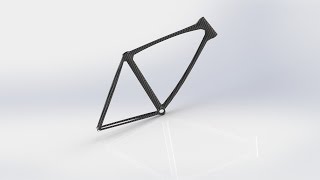 SolidWorks Tutorial 2 Bike Frame 1 of 4 [upl. by Ylecic]