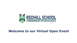 Welcome to our Virtual Open Event  Redhill School Stourbridge [upl. by Leiand]