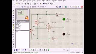 Amplificador Operacional como Comparador con LM324 [upl. by Annahc]