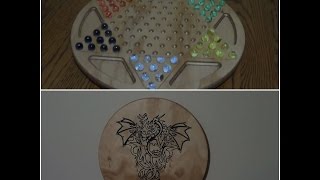 Making a Chinese Checkers Board on a X Carve CNC [upl. by Ddene593]