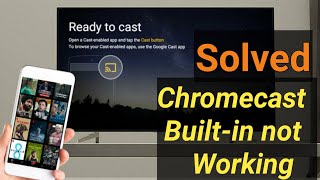 Chromecast Builtin not Working  Android Tv Chromecast not working issue Solved [upl. by Korella]