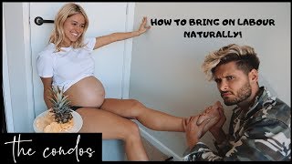 HOW TO INDUCE LABOR NATURALLY AT HOME FAST [upl. by Nwahsal]