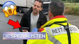 quotIch knall dich über den Haufenquot 🤬 Rettungskräfte in Lebensgefahr 😱  Die Spezialisten  SAT1 [upl. by Rasure]