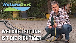 Wassertechnik  Die richtige Leitung für die Teichpumpe am Gartenteich [upl. by Ardnuasak]