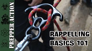 Rappelling basics 101 [upl. by Lohner]