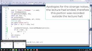 36 PF  Write Reversed Array Index Values to File  Divide and Conquer  Part 6 [upl. by Vernier]