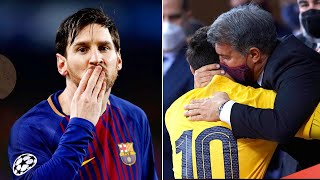 Lionel Messi moves CLOSER to returning to Barcelona  Contract Details amp Barça’s Plan [upl. by Chlo518]