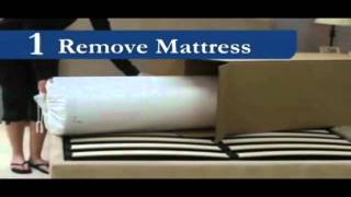 How to Open your Memory Foam Mattress in a Box [upl. by Marlea]