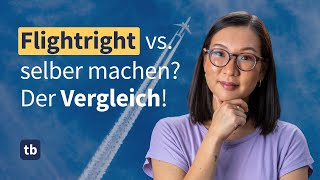 Flugstornierung Flightright bis zu 300€ teurer als selber machen  Vergleich 2023 [upl. by Repsaj]