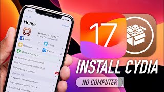 How To Download Cydia on iOS 17 iOS 1741 Jailbreak Without Computer [upl. by Anniahs895]