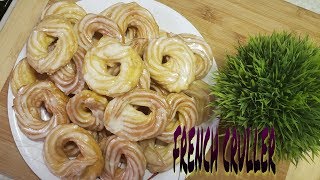 HOW TO MAKE FRENCH CRULLER EASY RECIPE AT HOME AIZA BENOIT [upl. by Ranger]