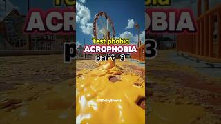 Test phobia Acrophobia part 3❗😬shorts phobia [upl. by Aryt495]