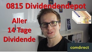 Aller 14 Tage Dividende  Dividendenstrategiedepot  Für 250€Monat Dividendenaktien kaufen [upl. by Mindy]