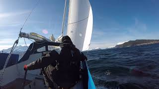 Albin Vega sailing in Norway [upl. by Maclaine]