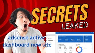 adsense active dashboard new site coming apply And Get Adsense Aproval [upl. by Lipkin737]