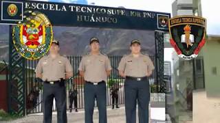 UN DIA EN MI ESCUELA DE FORMACIÓN  FORJADORES DE LA PAZ 2015  2017 ETS PNP HUÁNUCO [upl. by Cookie]