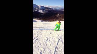 Test YES Snowboard  Great Boobs 2012  Madonna di Campiglio [upl. by Ardnas217]