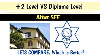 2 Level vs Diploma Level in Nepal  what after SEE [upl. by Aihsem]