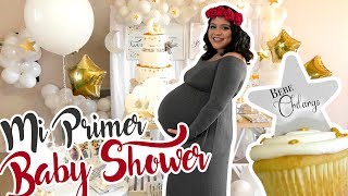 El BABY SHOWER de MIS SUEÑOS  REGALOS  JUEGOS  COMIDA Y MÁS [upl. by Eemiaj]