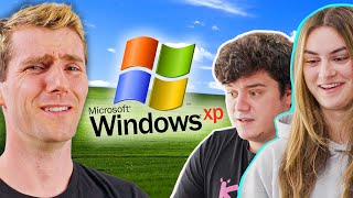 Young People Try Windows XP [upl. by Sioled]