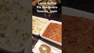 Lunch Buffet at Riu Buenavista tenerife costaadeje canaryislands spain riubuenavista [upl. by Ocramed690]