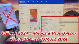 3uTools 2024  iPhone 8 Plus Unlock iCloud Bypass 3uTools 2024 [upl. by Ainimreh646]