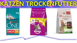 ✔ Katzen Trockenfutter Test 2023  Vorstellung der Besten 3♯ [upl. by Oilime]