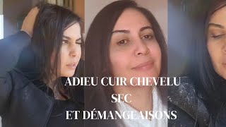 Adieu cuir chevelu sec pellicules et démangeaisons  ma routine cuir chevelu qui respire [upl. by Barrus]