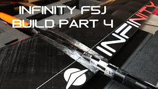 Infinity F5J Build Part 4 Maiden Flight [upl. by Locin]