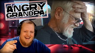 Angry Grandpa  The Burger King Four Cheese Whopper REACTION [upl. by Erfert]