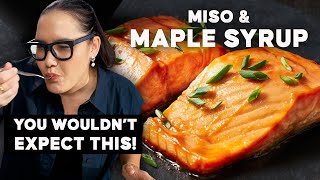 How To Cook Salmon In The Oven  Miso Salmon  Marion’s Kitchen [upl. by Grigson]