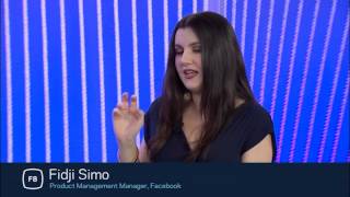 F8 2015 Studio Interview with Fidji Simo [upl. by Oniliuqnart662]