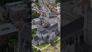 A Catedral de São Patrício em Dublin na Irlanda vista de cima [upl. by Suhcnip]