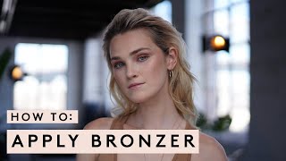 HOW TO APPLY BRONZER  FENTY BEAUTY [upl. by Imaon]