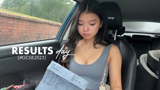 vlog GCSE results day 2023  I cried like crazy [upl. by Marilee]